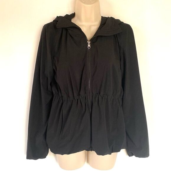 LULULEMON Belle Jacket Black Zip-Up Hooded Athletic 4 - Picture 12 of 14